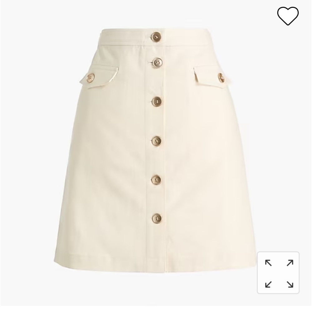 cream white J crew dress brand new